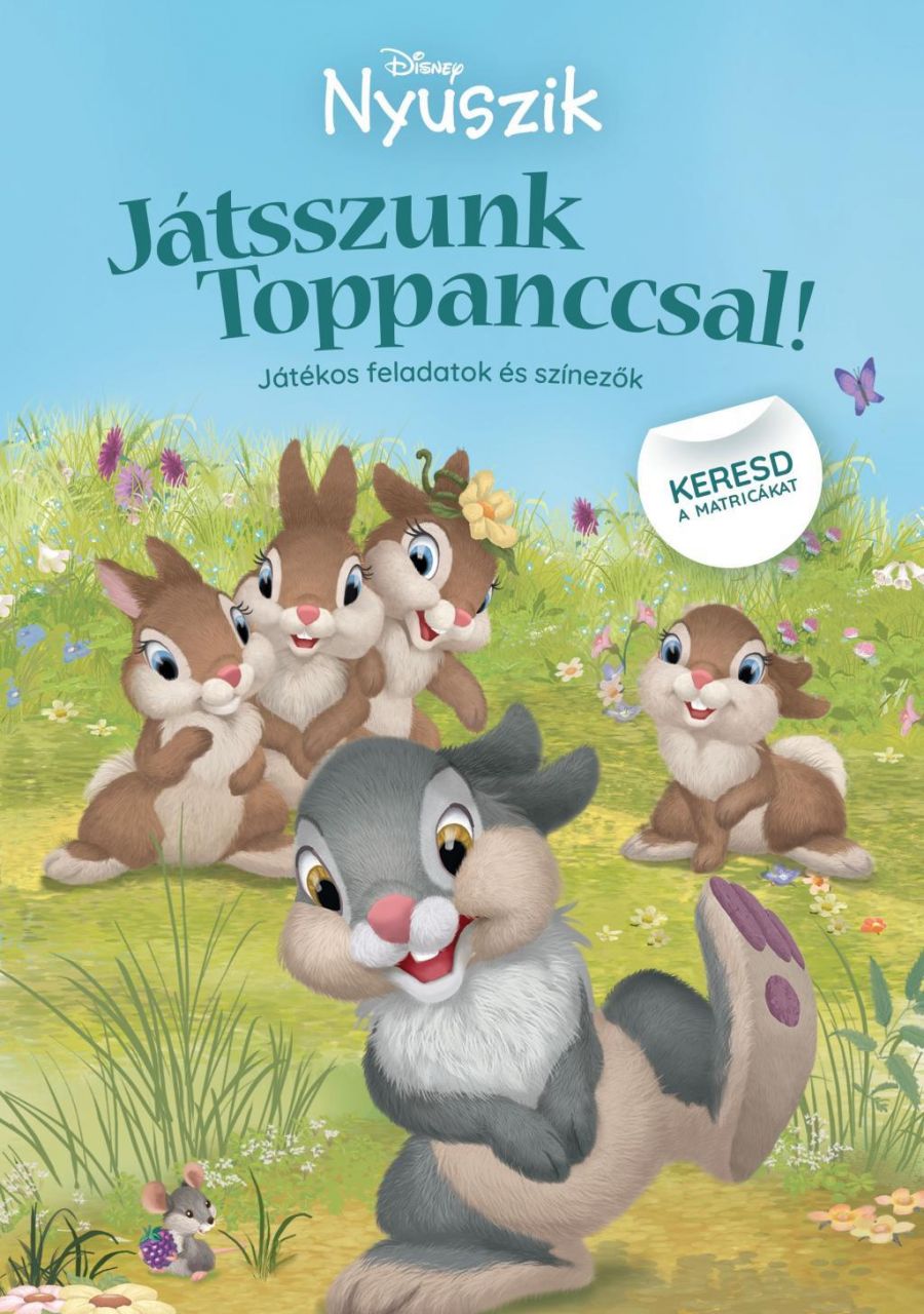 Disney nyuszik - játsszunk toppanccsal!