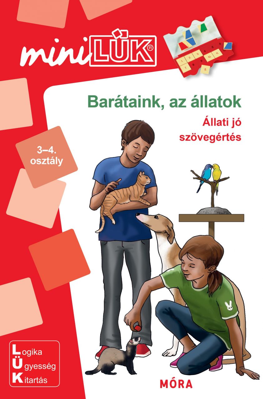 Barátaink az állatok - állati jó szövegértés (3-4. osztály)minilük