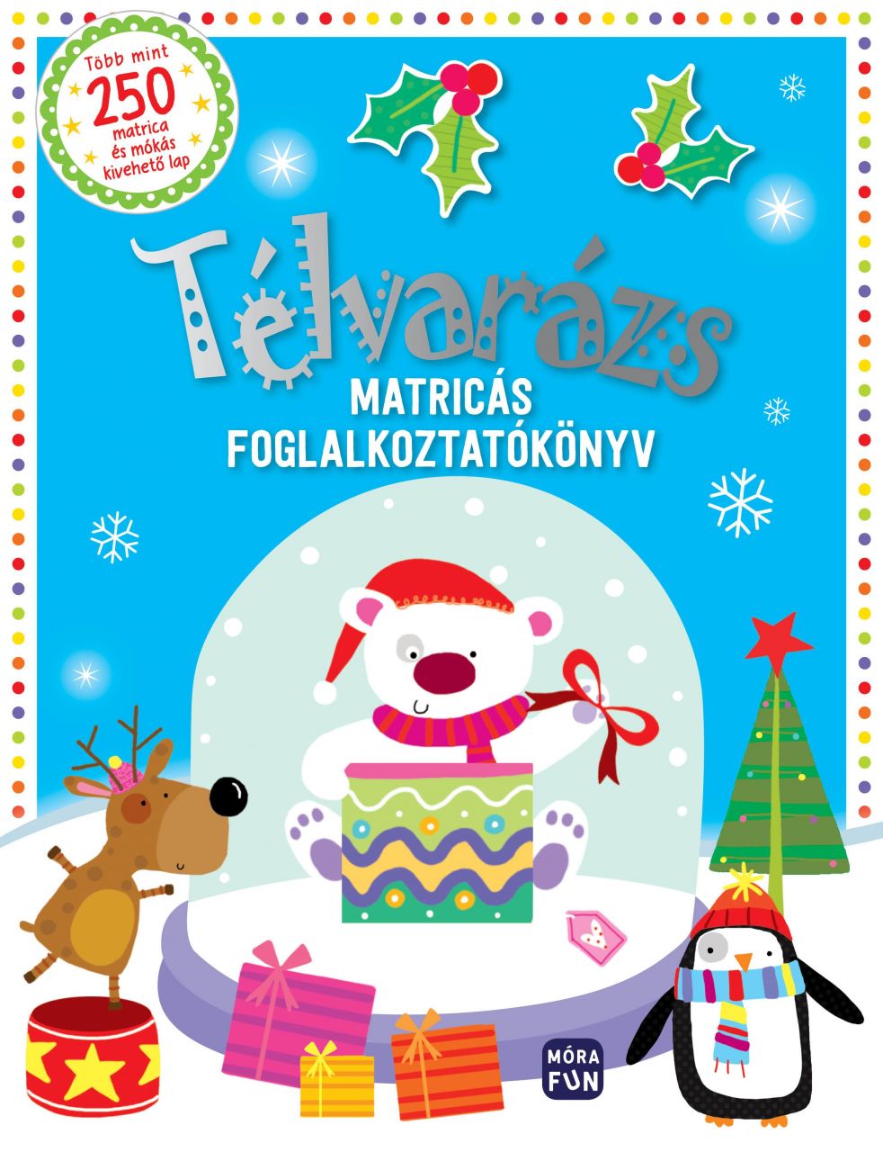 Télvarázs - matricás foglalkoztatókönyv