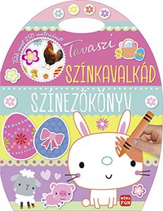 Tavaszi színkavalkád (színezőkönyv)