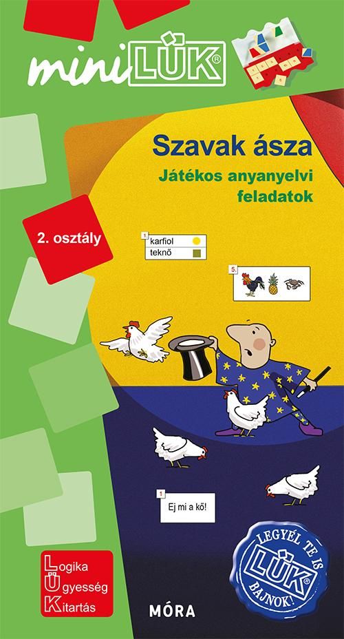 Szavak ásza - játékos anyanyelvi feladatok 2. osztály