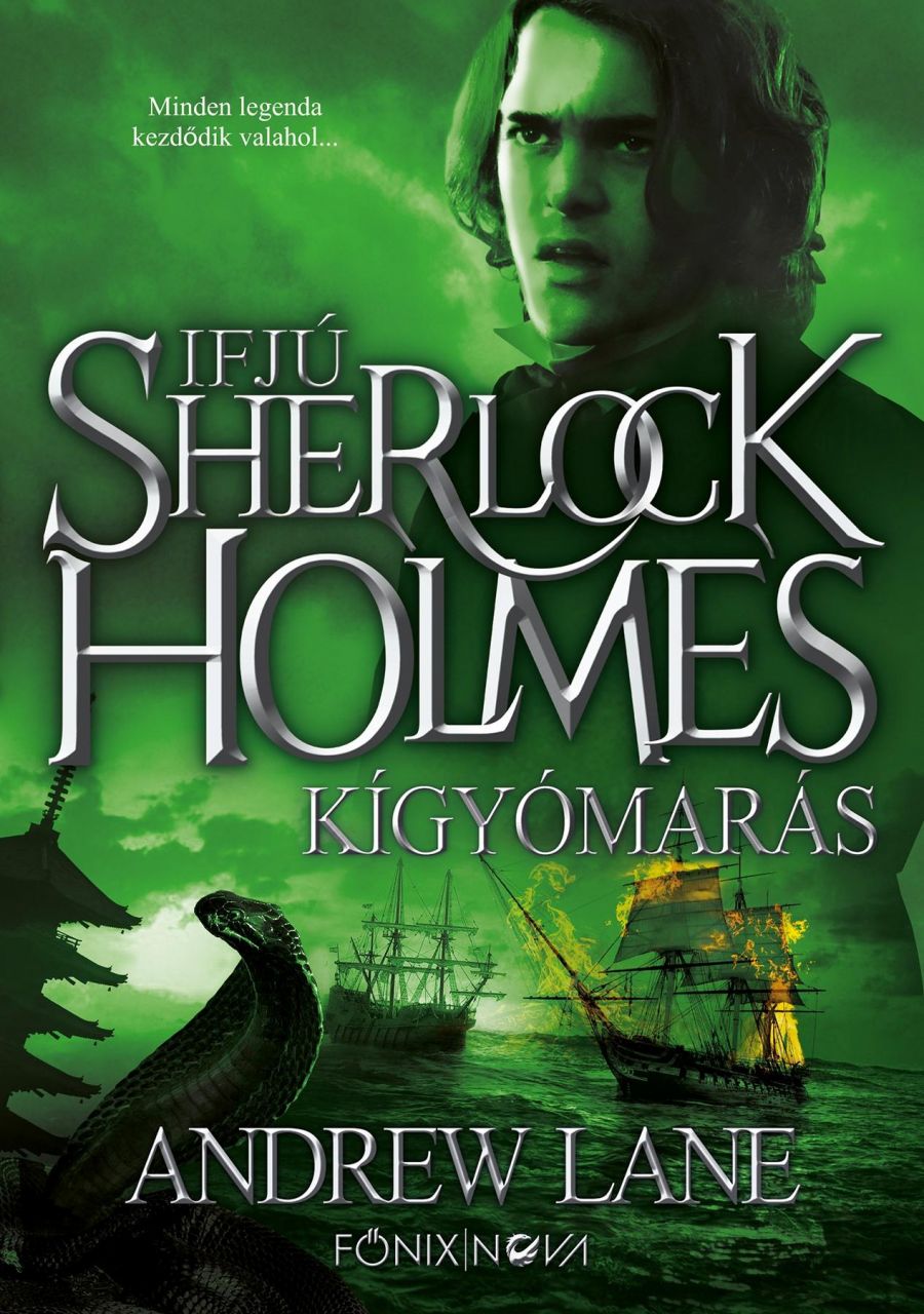 Kígyómarás - ifjú sherlock holmes - fűzött