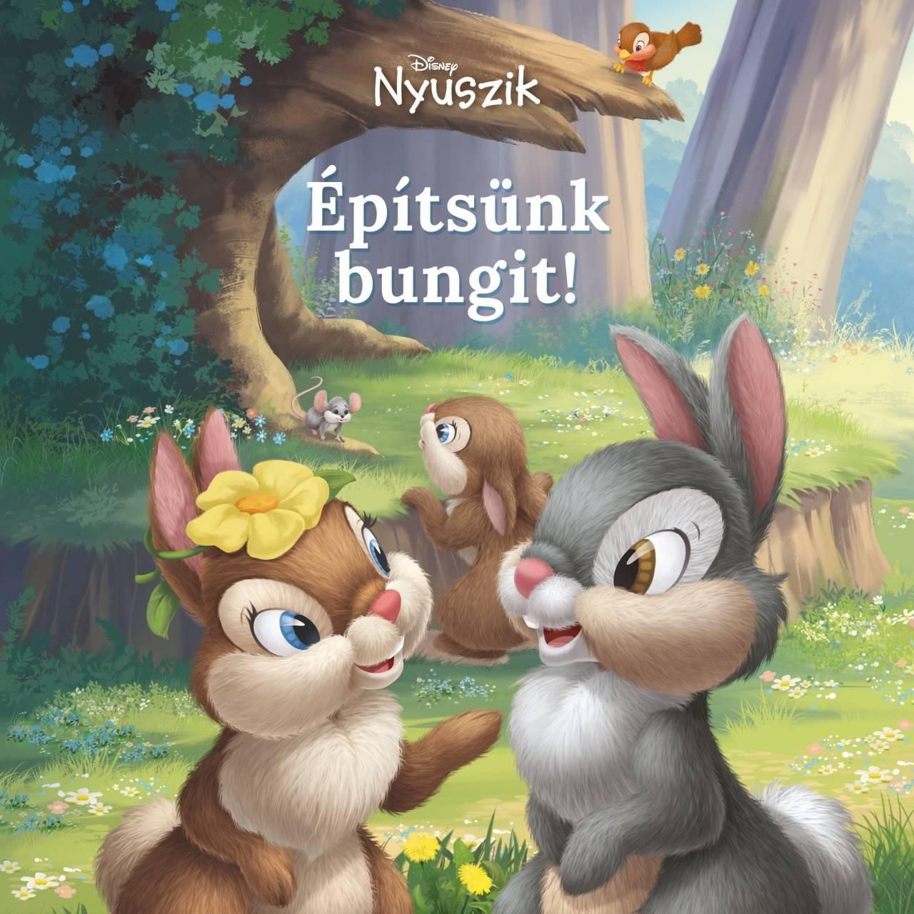 Disney nyuszik - építsünk bungit!