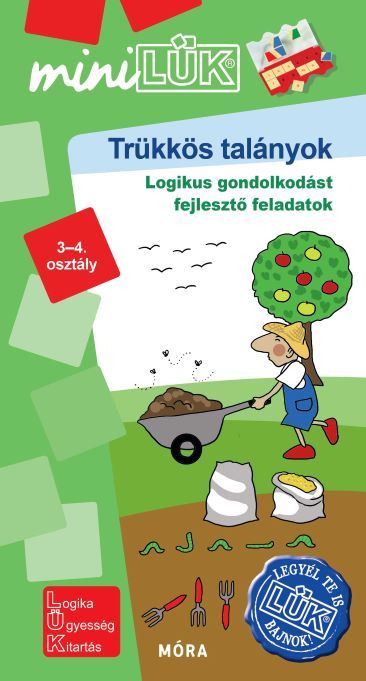 Trükkös talányok 3-4. osztály - logikus gondolkodást fejlesztő feladatok