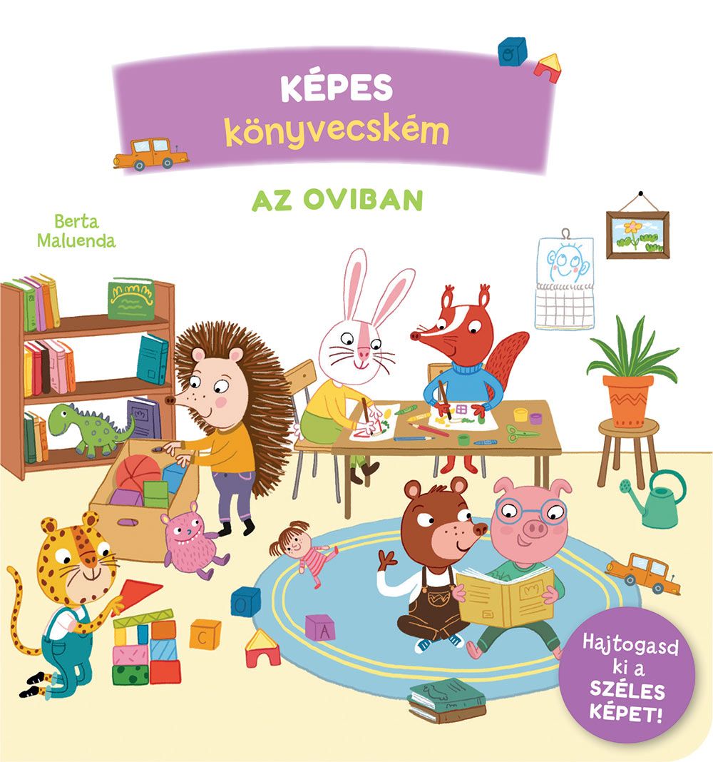 Az oviban - képes könyveském