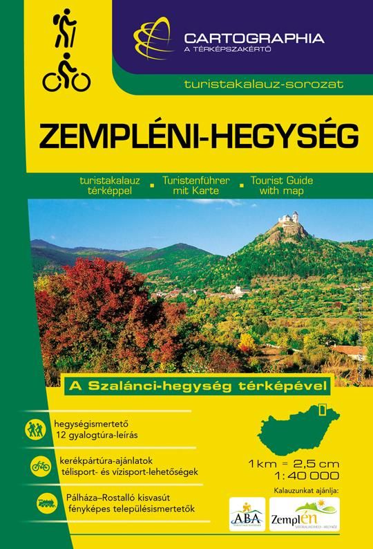 Zempléni-hegység turistakalauz "sc"