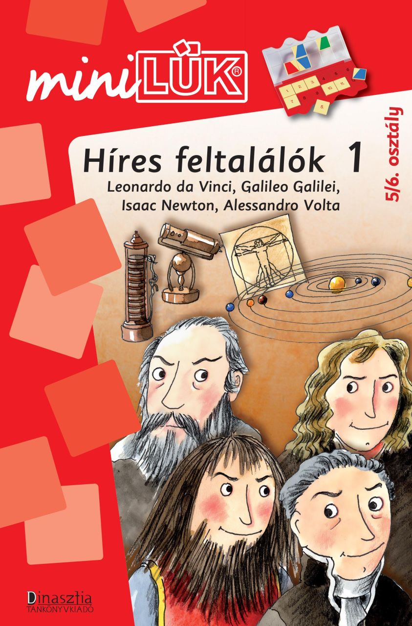 Híres feltalálók 1. - minilük piros