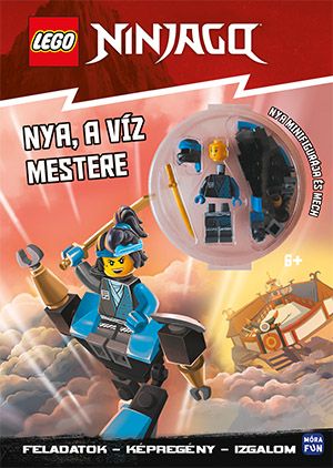 Lego ninjago - nya a víz mestere - foglalkoztatókönyv