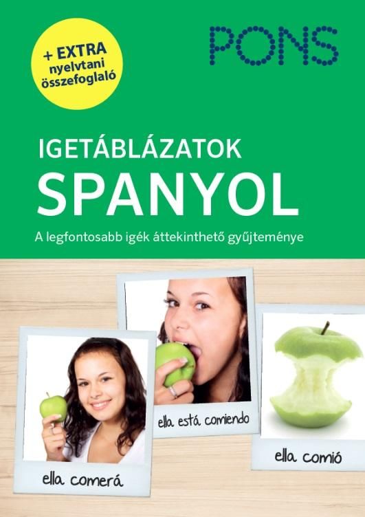 Pons igetáblázatok spanyol (3. új, jav. kiadás)