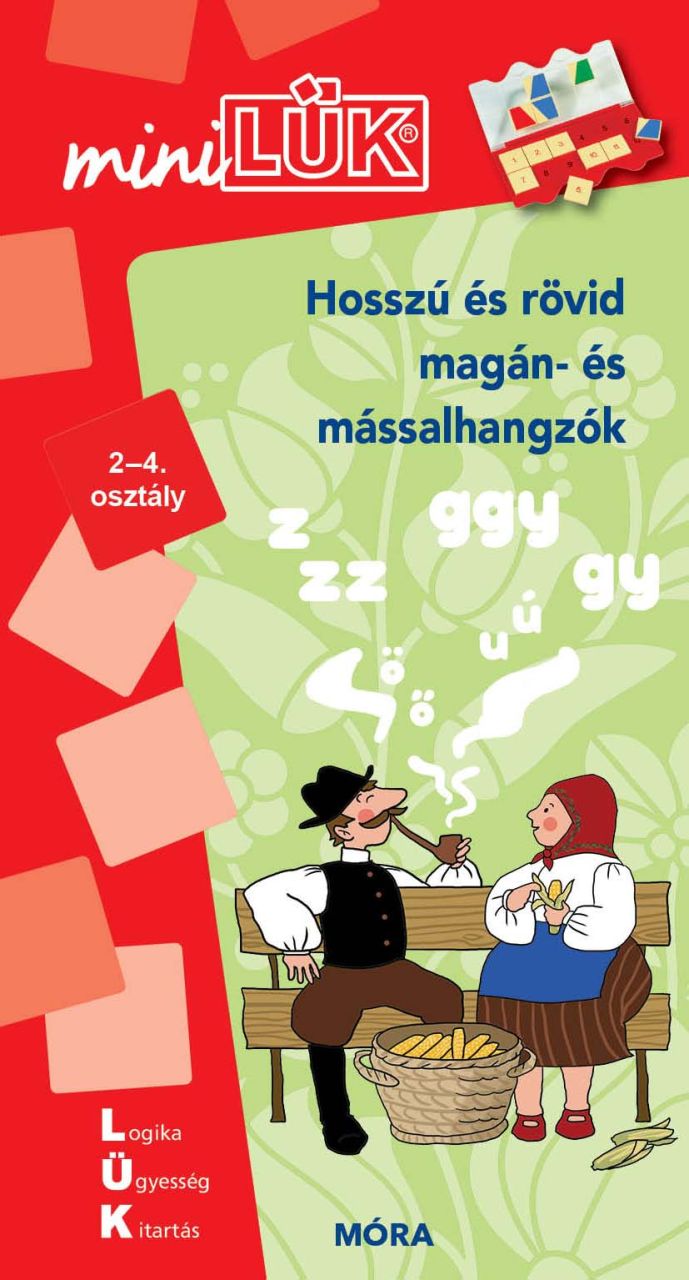 Hosszú és rövid magán és mássalhangzók  minilük - 2-4. osztály ldi 806