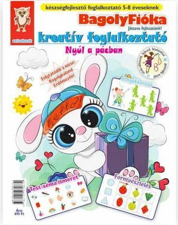 Bagolyfióka - nyúl a pácban kreatív foglalkoztató