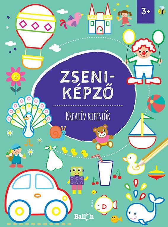 Zseniképző - kreatív kifestők