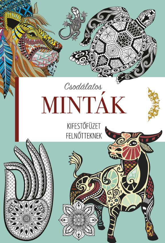 Kifestőfüzet felnőtteknek - csodálatos minták