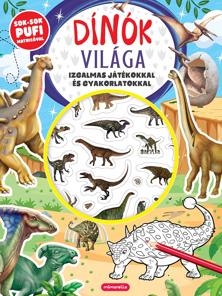 Dínók világa - izgalmas játékokkal és gyakorlatokkal