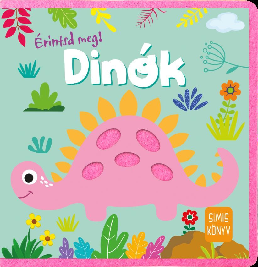 Érintsd meg! - dinók - simis könyv