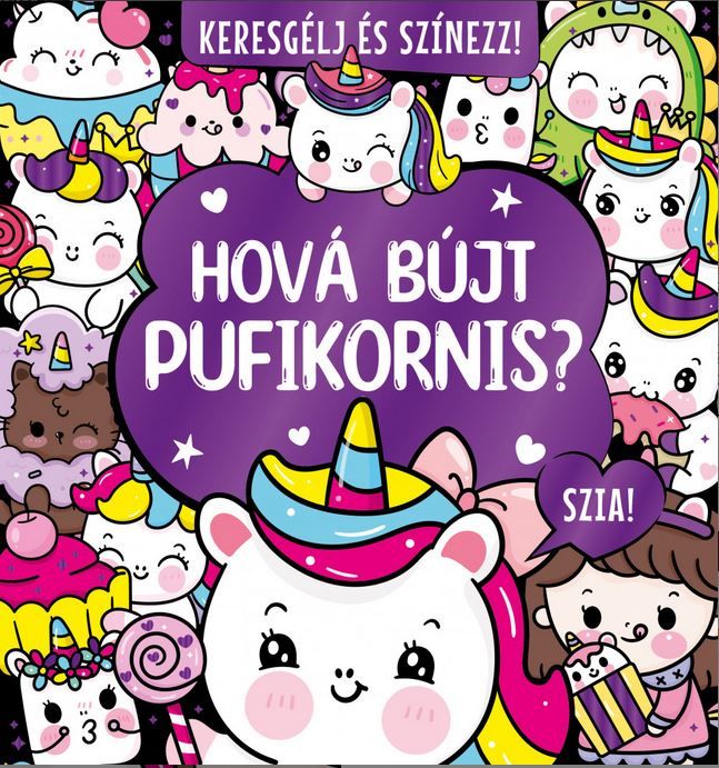 Keresgélj és színezz! - hová bújt pufikornis?