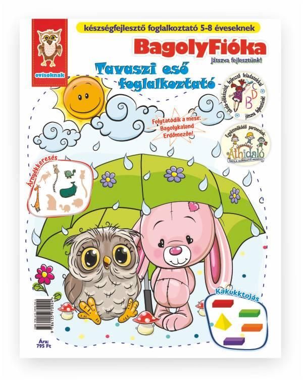 Bagolyfióka - tavaszi eső foglalkoztató