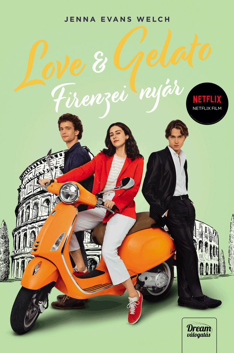 Love & gelato - firenzei nyár  filmes borítóval