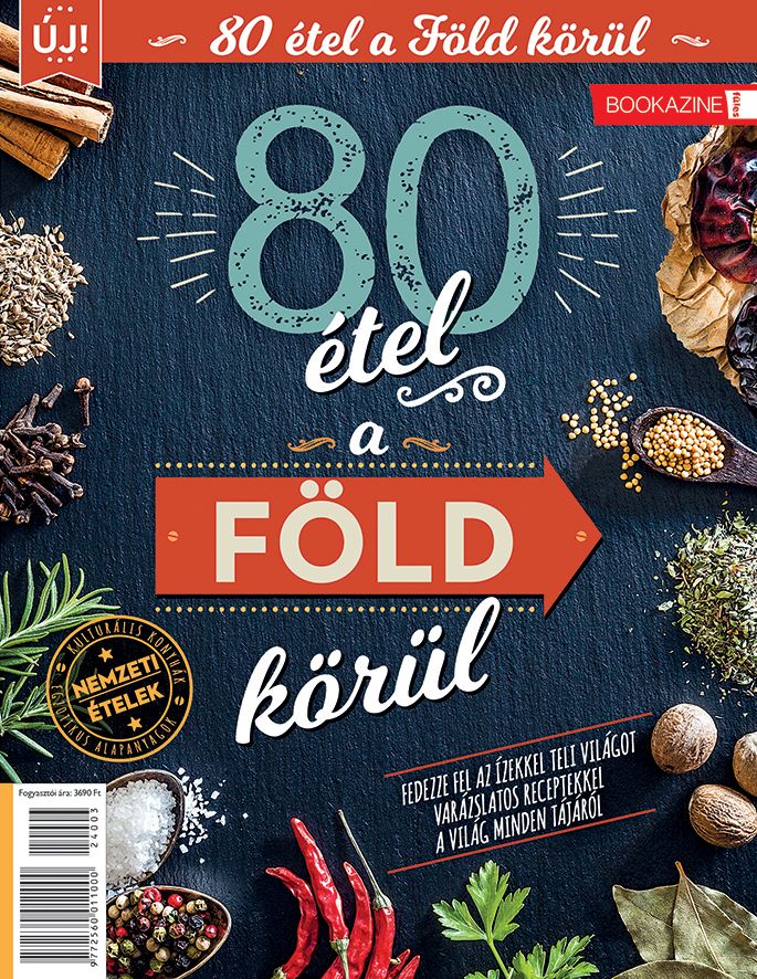 80 étel a föld körül - füles bookazine 2024/03.