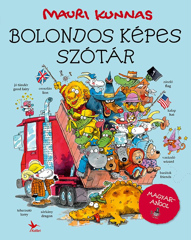 Bolondos képes szótár - magyar-angol