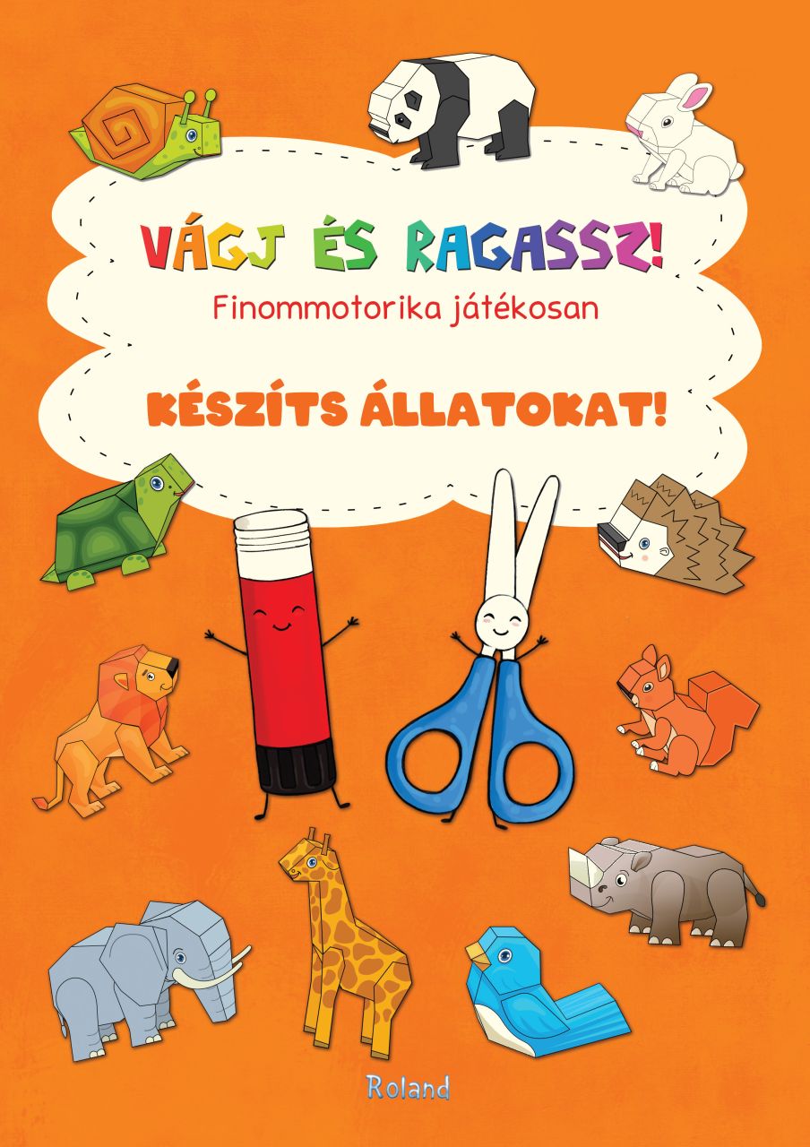 Vágj és ragassz! készíts állatokat!