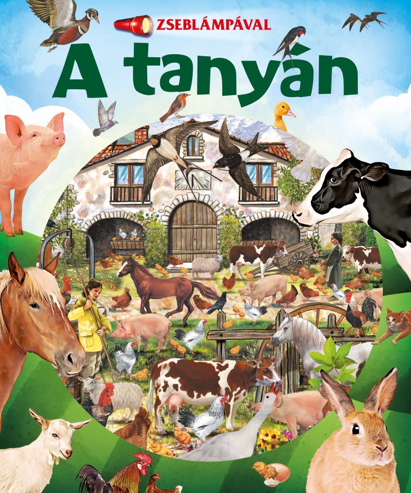 A tanyán - zseblámpával