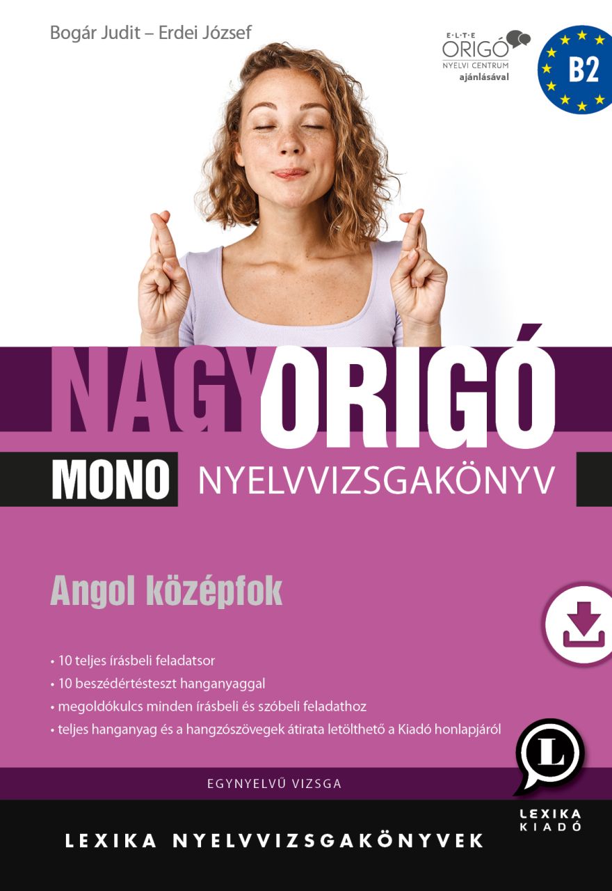 Nagy origó mono nyelvvizsgakönyv - angol középfok