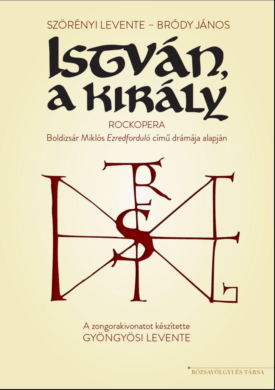 István, a király - kotta