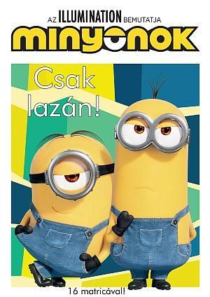 Minyonok - csak lazán! (számolós színező)