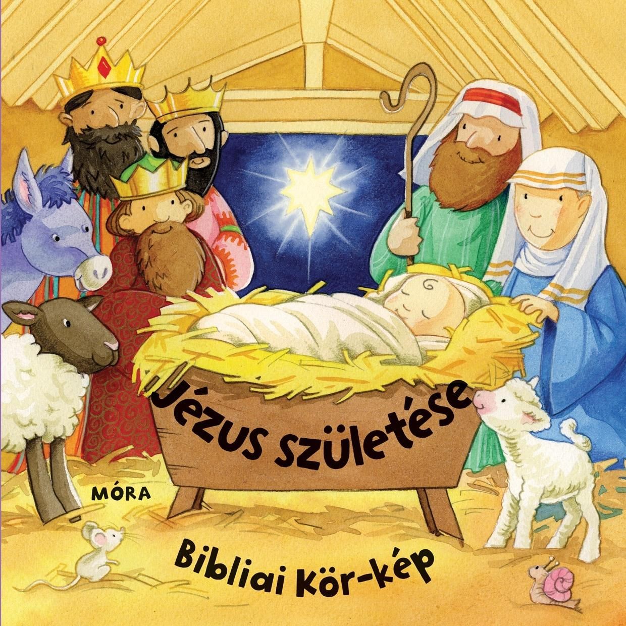 Jézus születése - bibliai kör-kép - lapozó