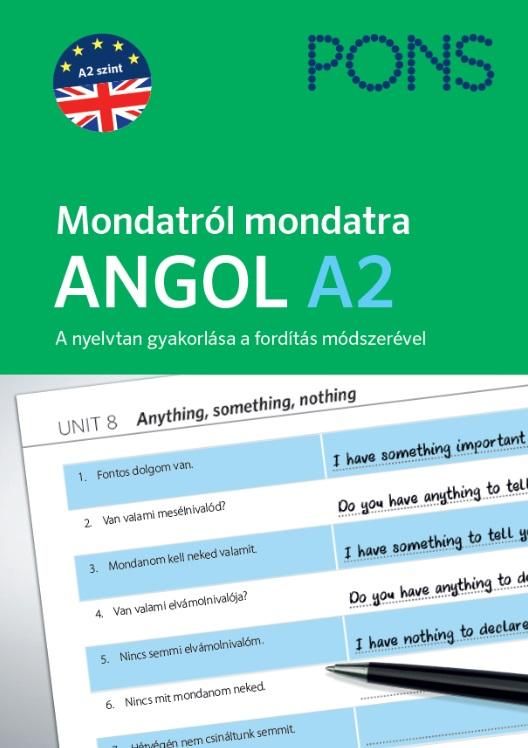 Pons mondatról mondatra - angol a2