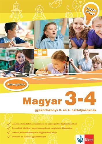 Magyar 3 - 4 gyakorlókönyv - jegyre megy!