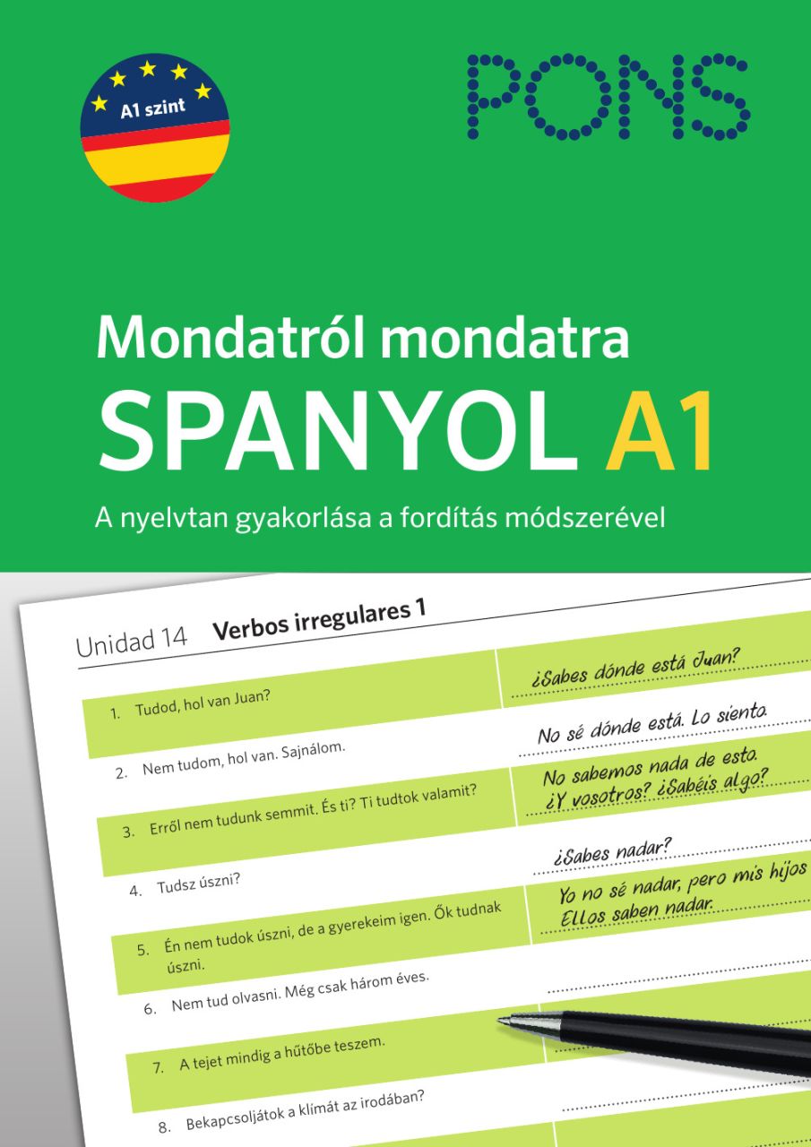 Pons mondatról mondatra spanyol a1