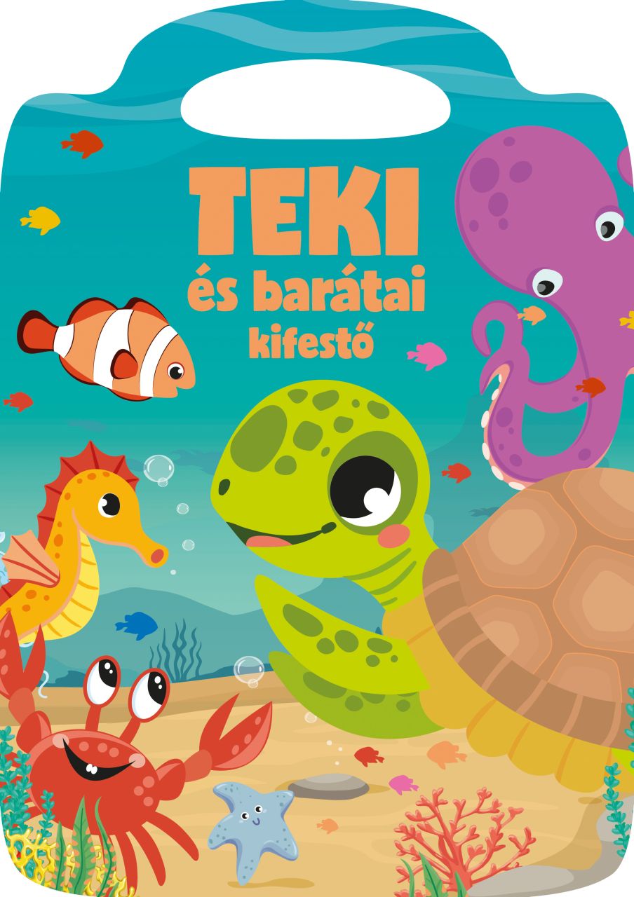 Teki és barátai - kifestő