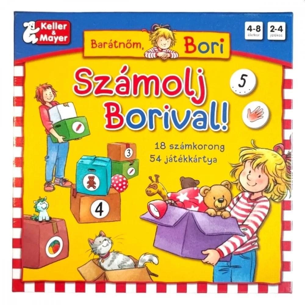 Számolj borival társasjáték