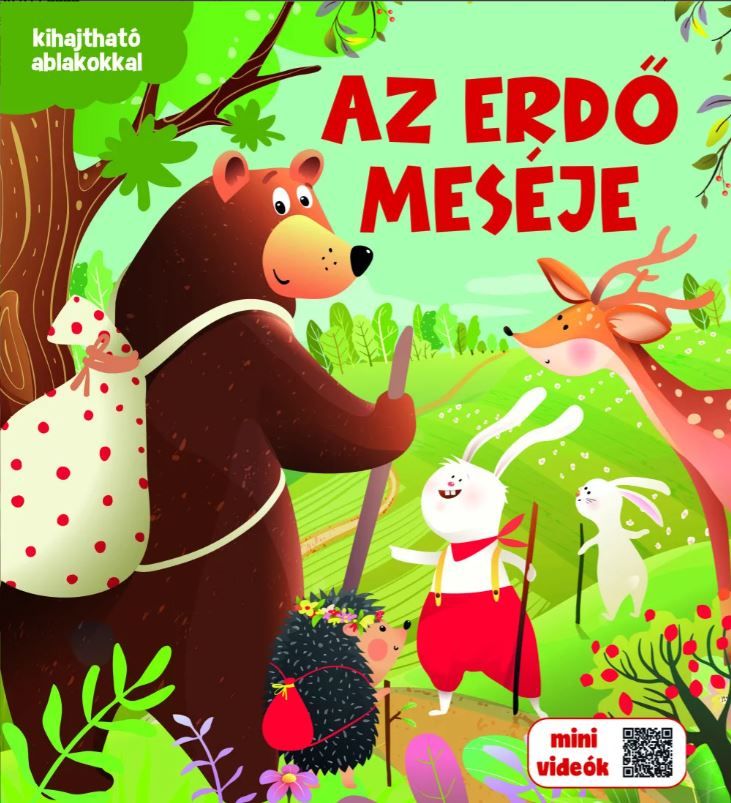 Az erdő meséje - kihajtható ablakokkal