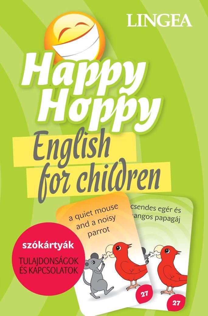 Happy hoppy szókártyák - tulajdonságok és kapcsolatok