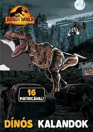 Jurassic world - dínós kalandok (16 matricával)