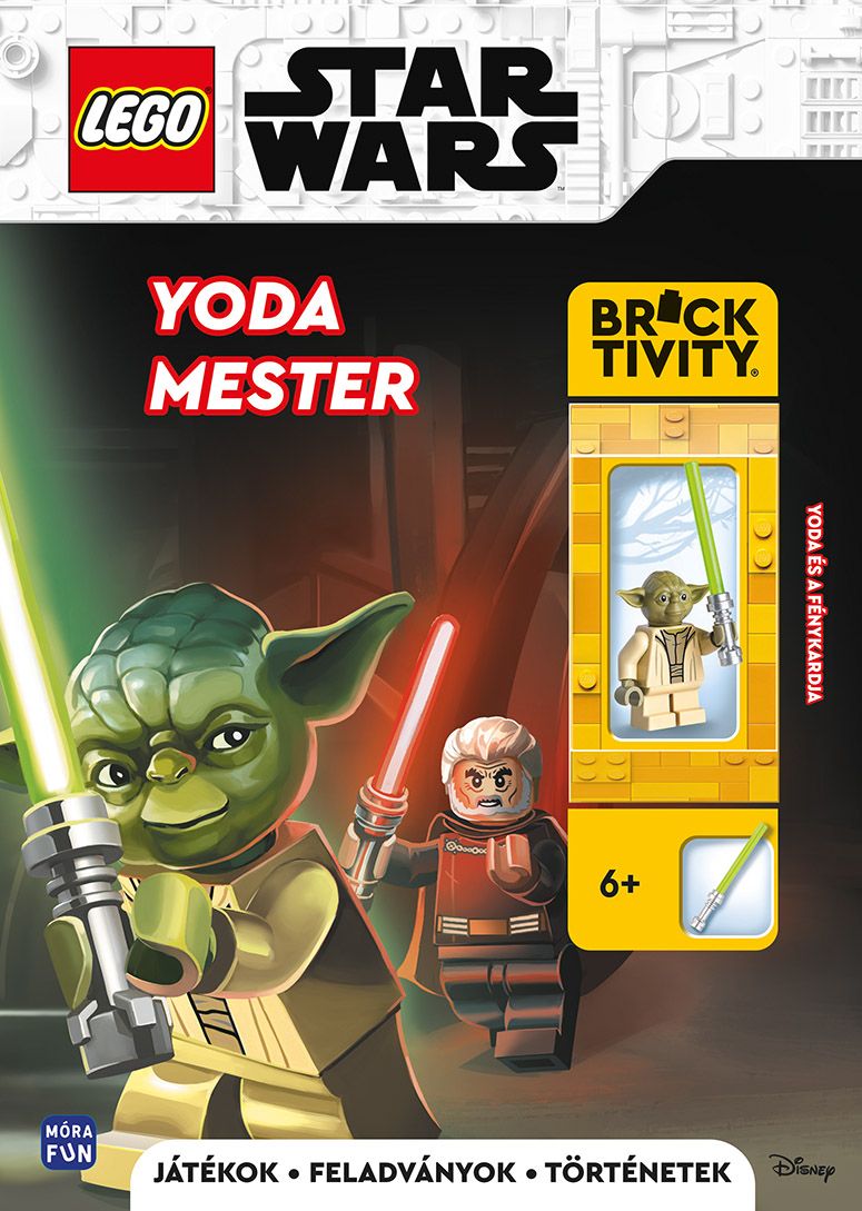 Lego star wars - yoda mester (yoda és a fénykardja minifigurával)