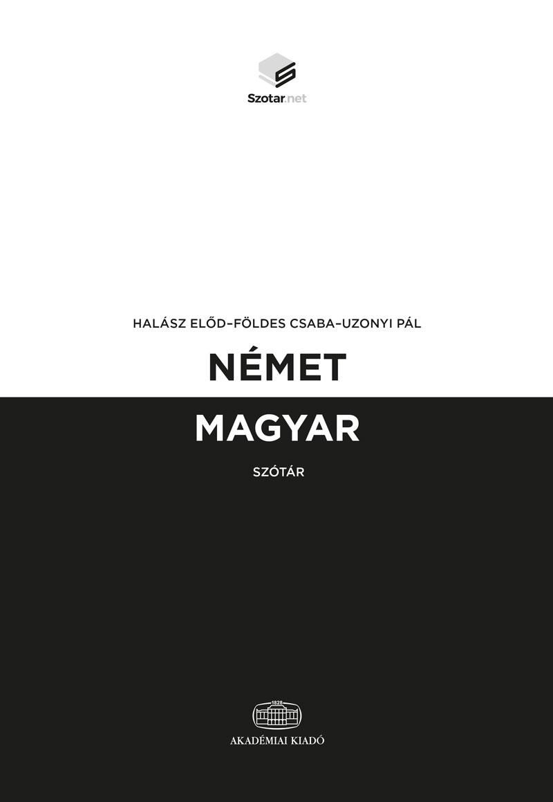 Német-magyar szótár + online szótárcsomag