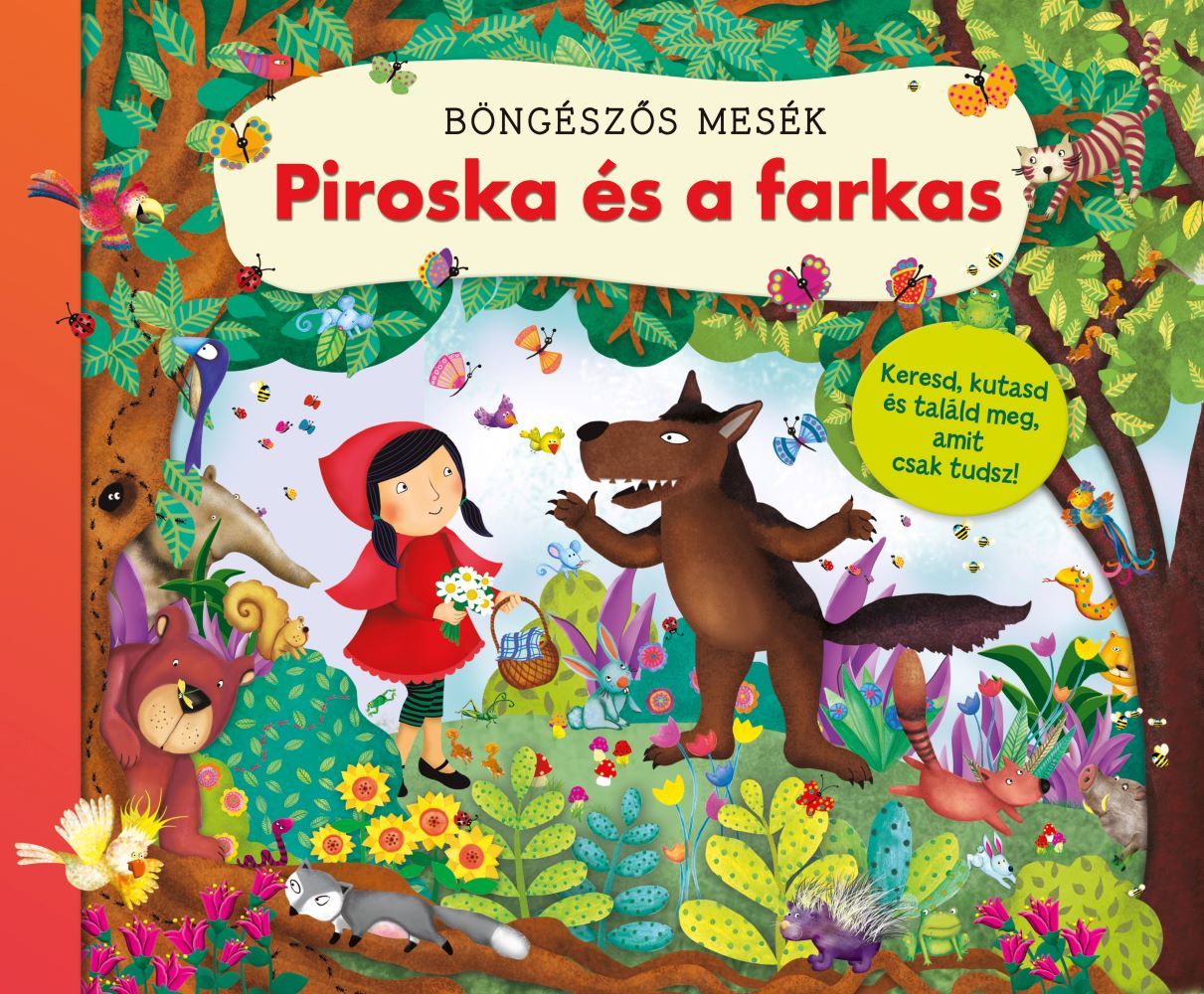 Böngészős mesék - piroska és a farkas