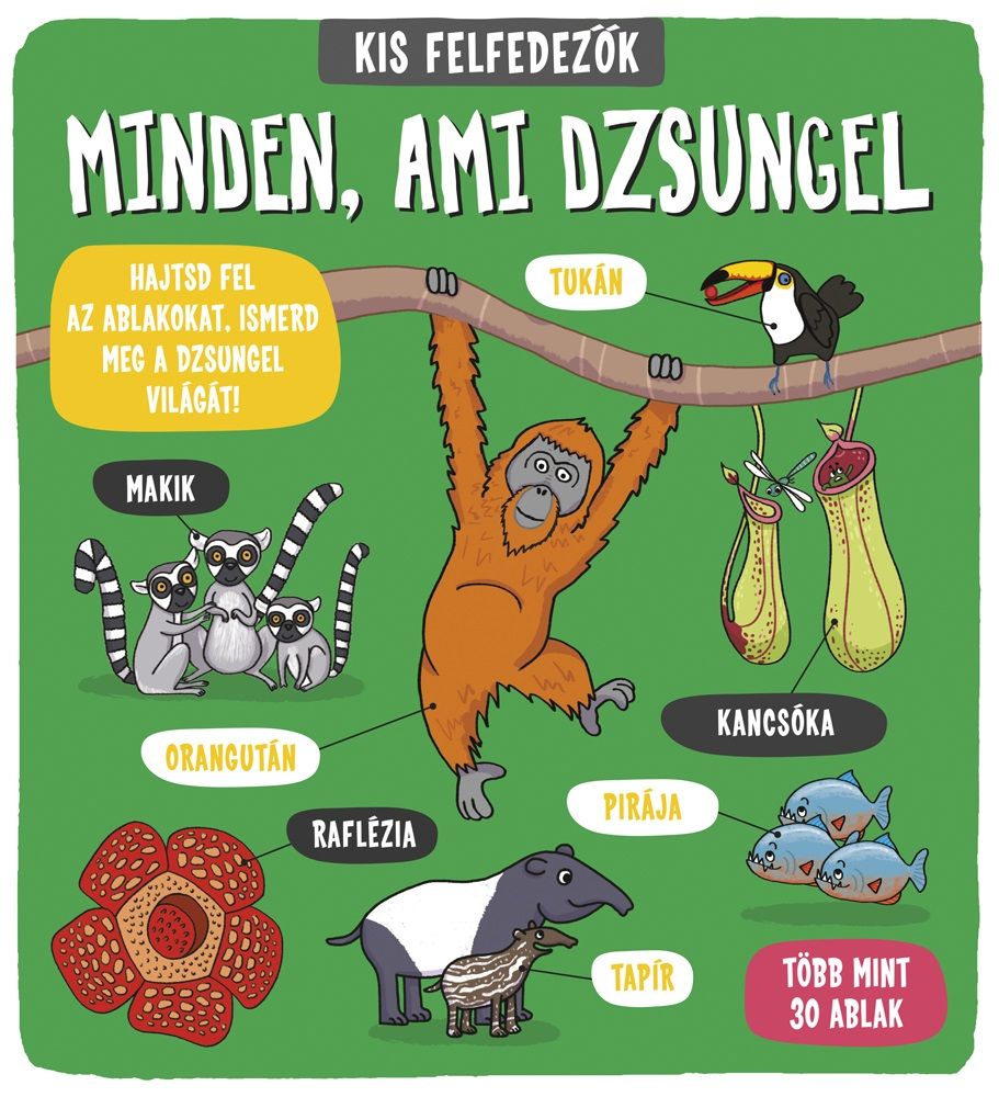 Minden, ami dzsungel - kis felfedezők