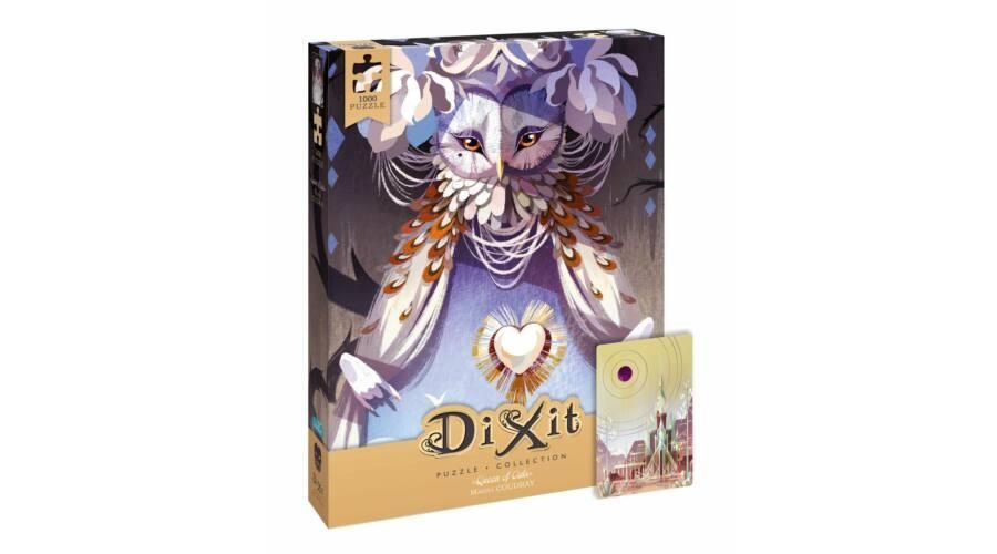 Dixit puzzle 1000 - bagolykirálynő (queen of owls - 12)