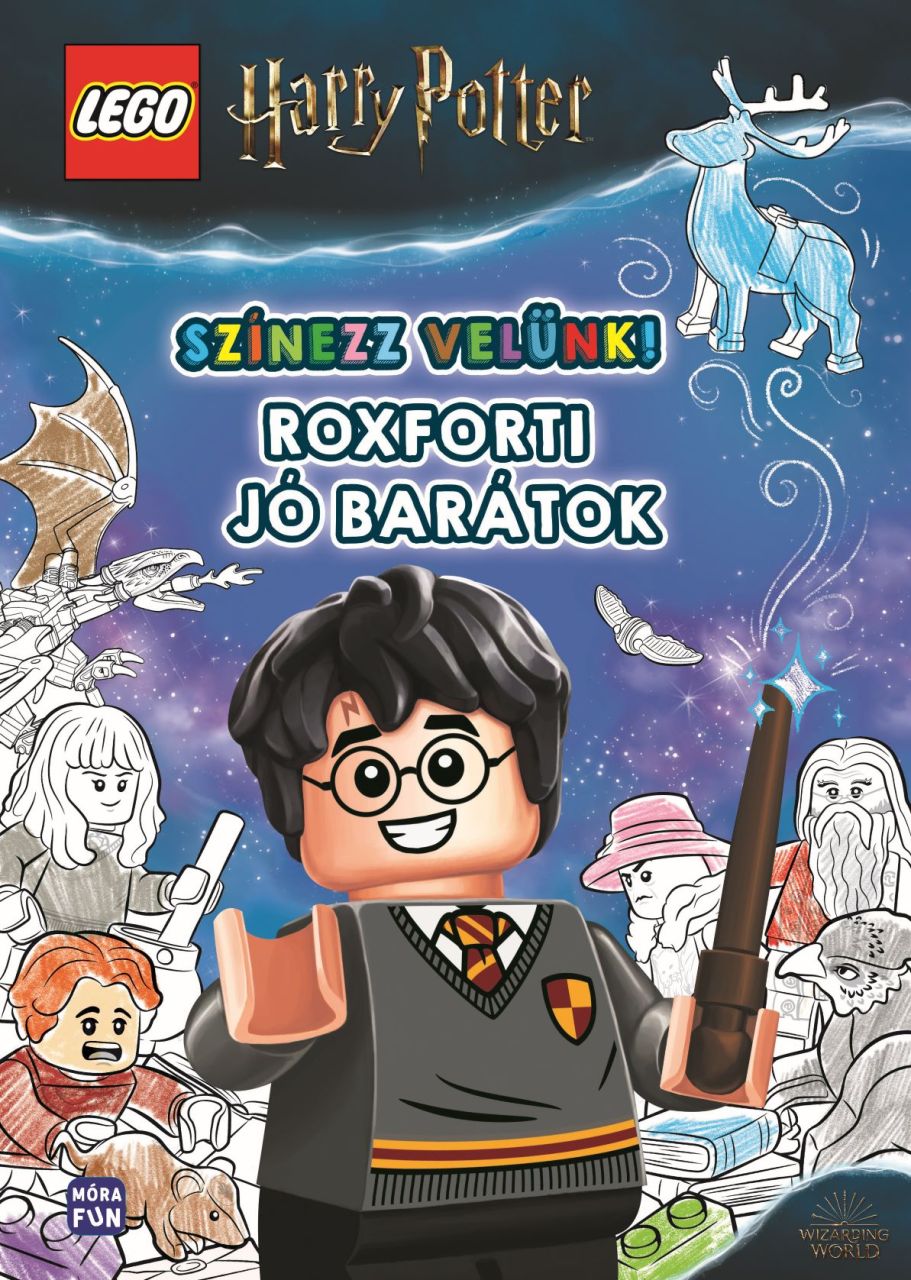 Lego harry potter - színezz velünk! - roxforti jó barátok