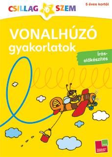 Vonalhúzó gyakorlatok - írás-előkészítés - csillagszem