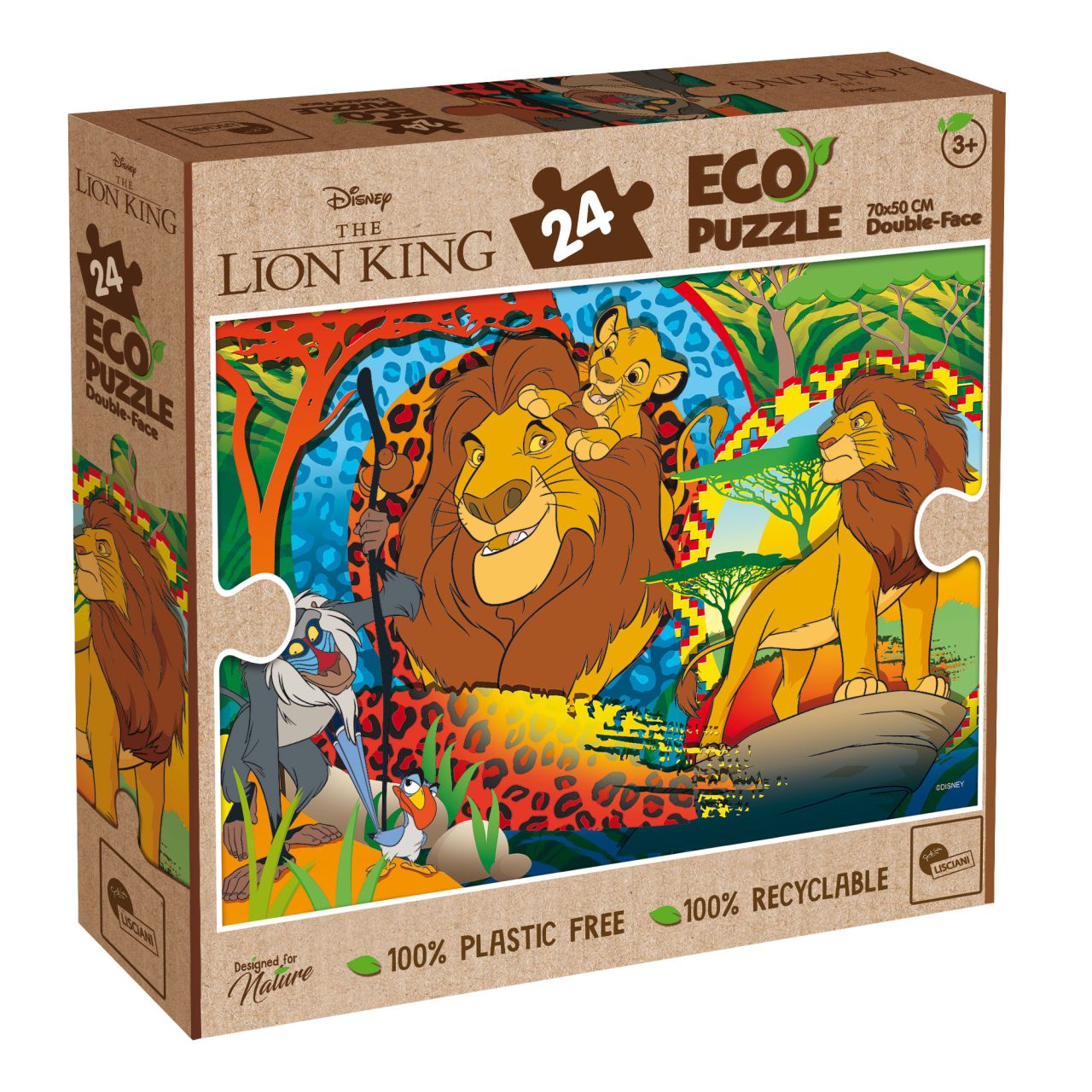 Disney eco puzzle oroszlánkirály 24db