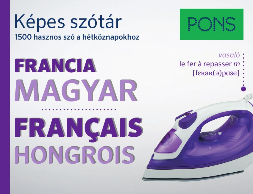 Pons képes szótár francia-magyar