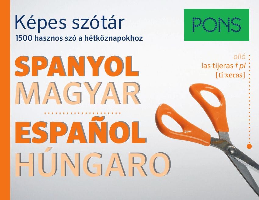 Pons képes szótár spanyol-magyar