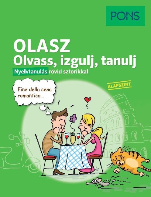 Pons olasz olvass, izgulj, tanulj - nyelvtanulás rövid sztorikkal(alapszint)