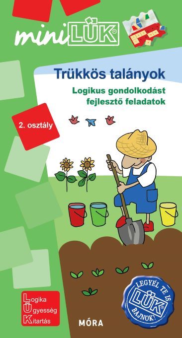 Trükkös talányok 2. osztály - logikus gondolkodást fejlesztő feladatok